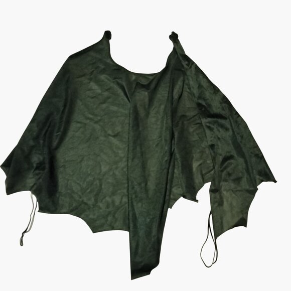Bat Wing Cape Charcoal Black Halloween Costume - Picture 1 of 1